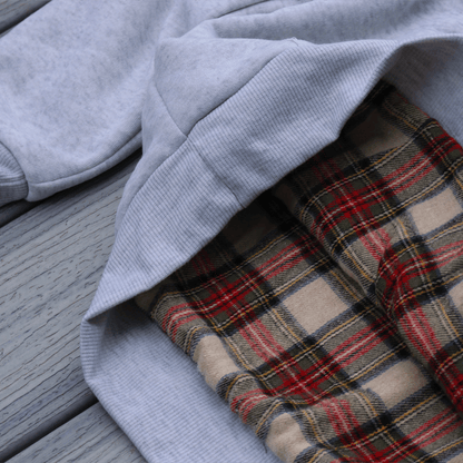 Reversible Classic Plaid Hoodie