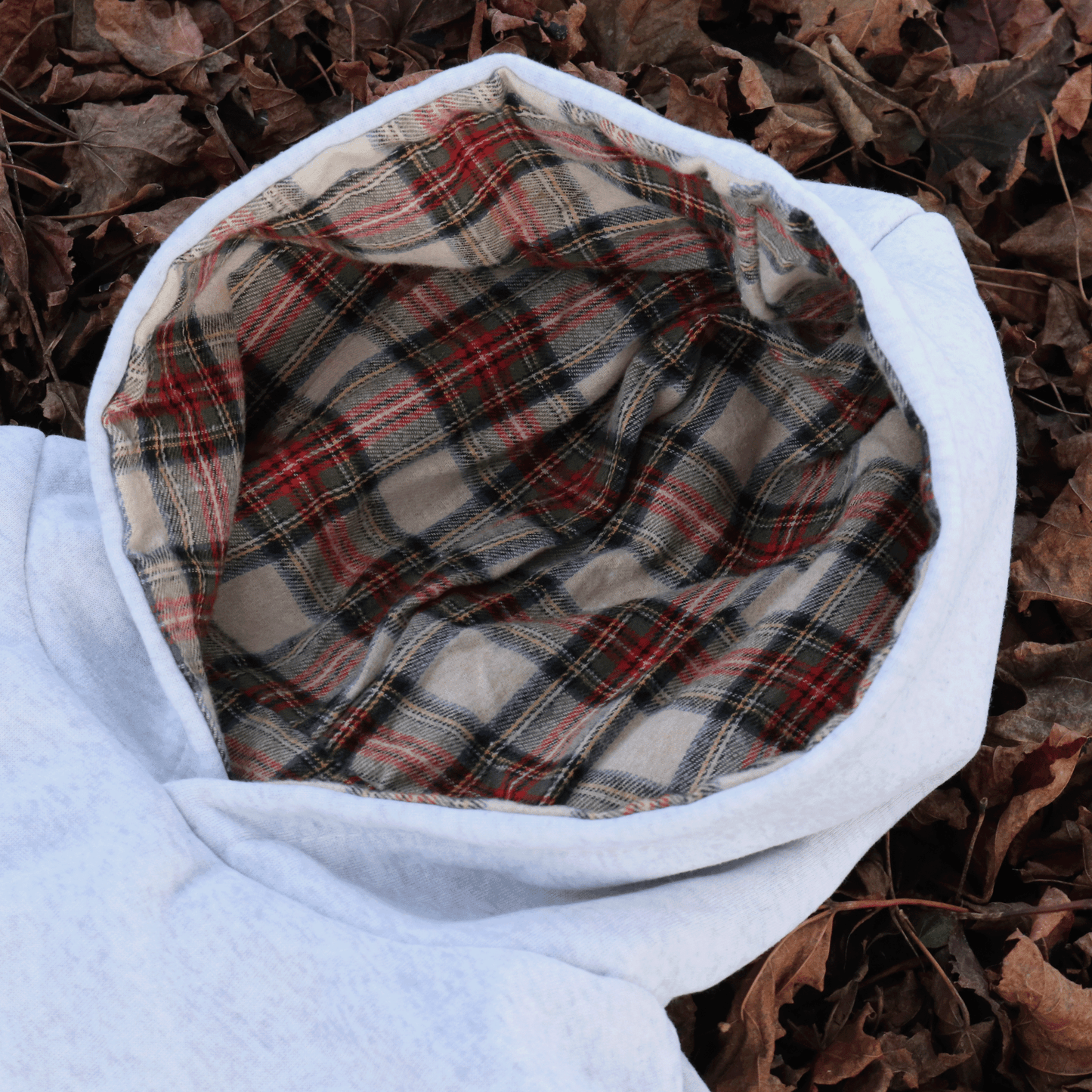 Reversible Classic Plaid Hoodie