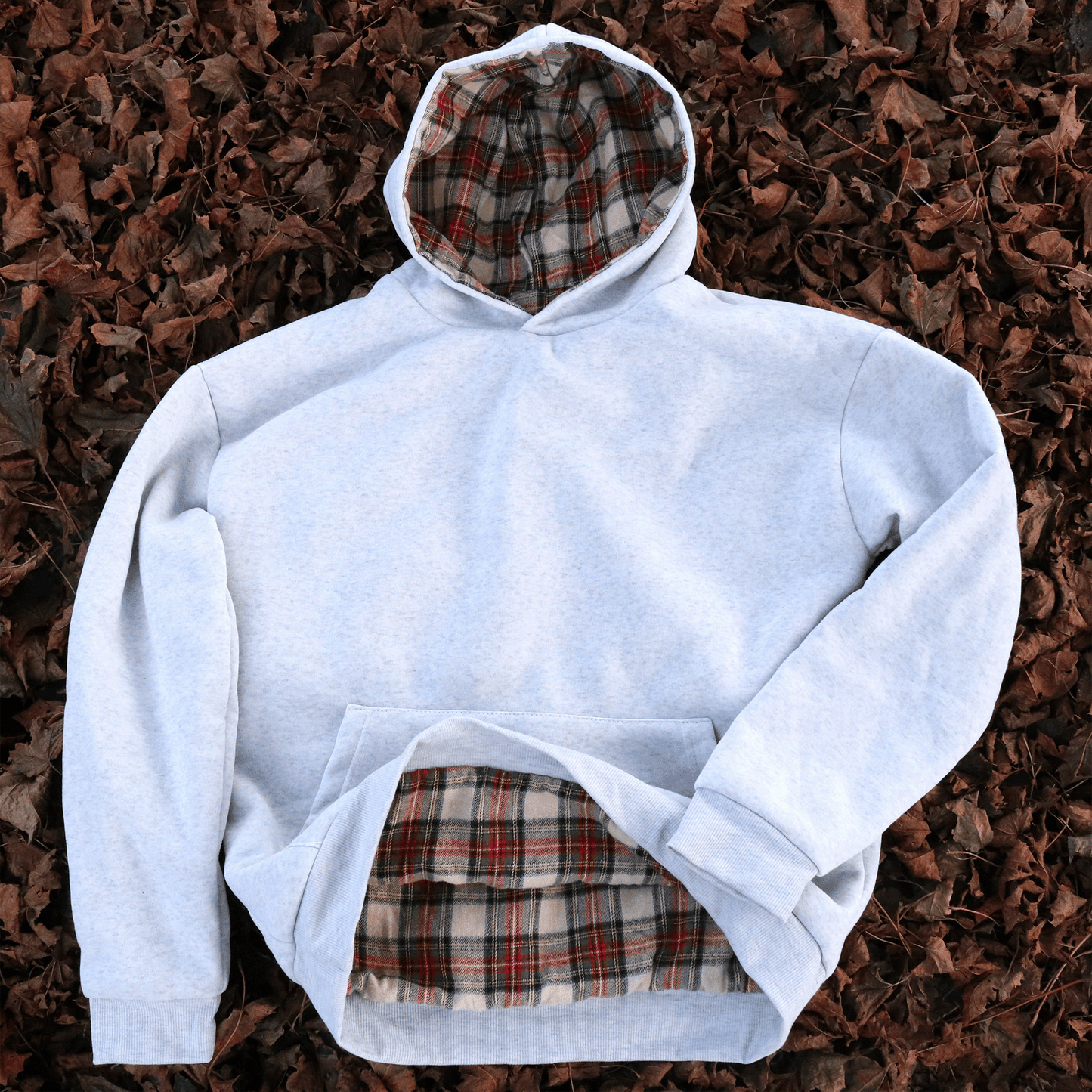 Reversible Classic Plaid Hoodie