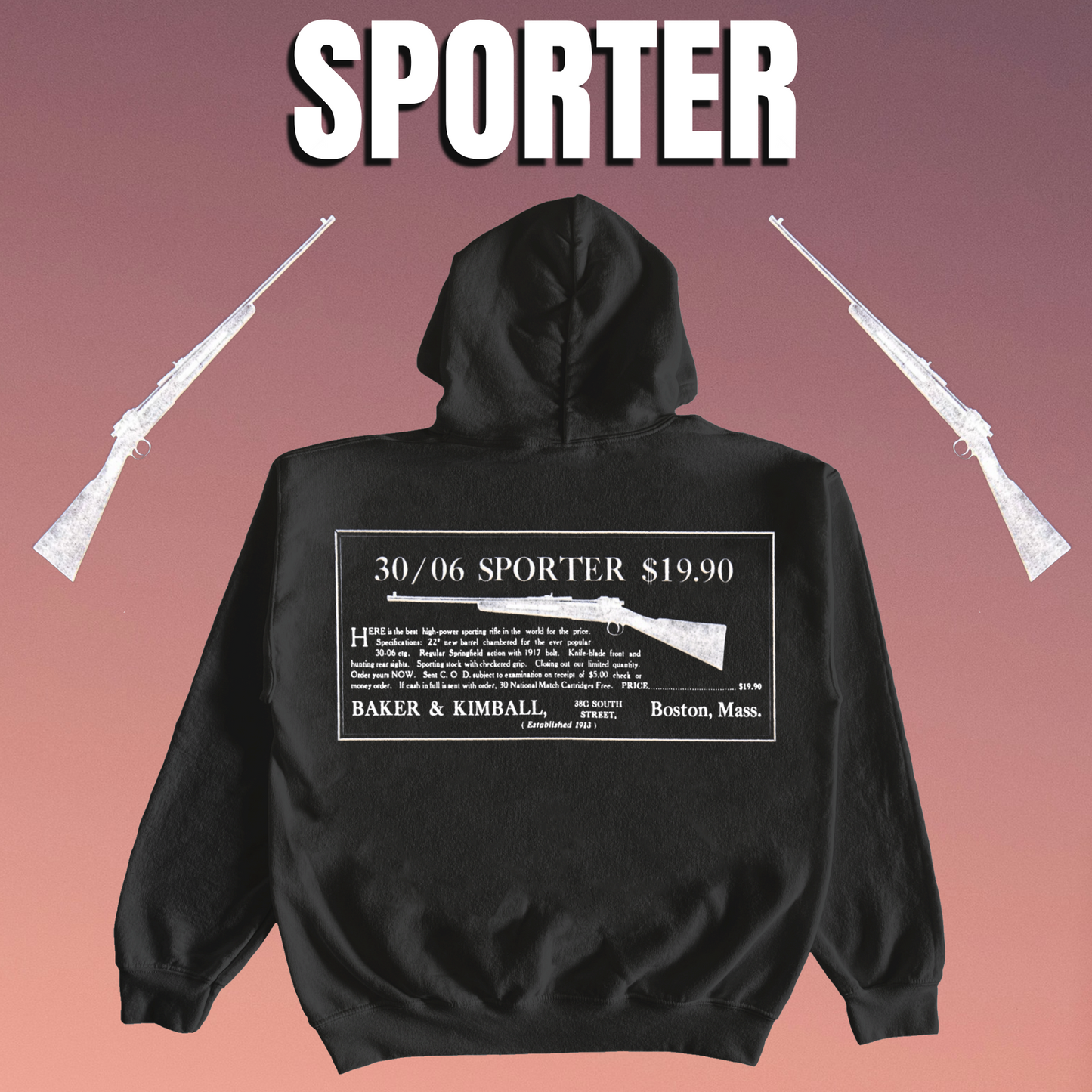 SPORTER Classic Hoodie