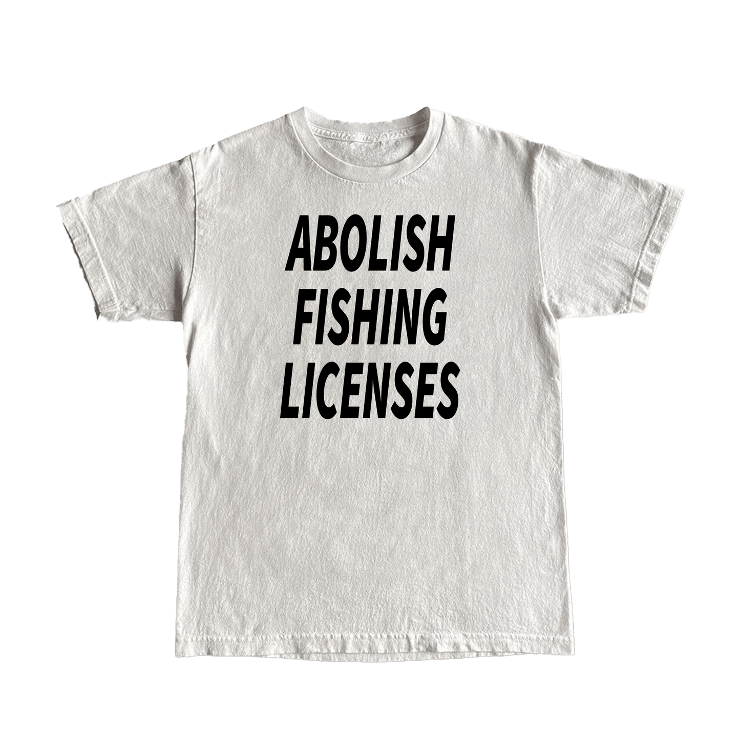 ABOLISH FISHING LICENSES