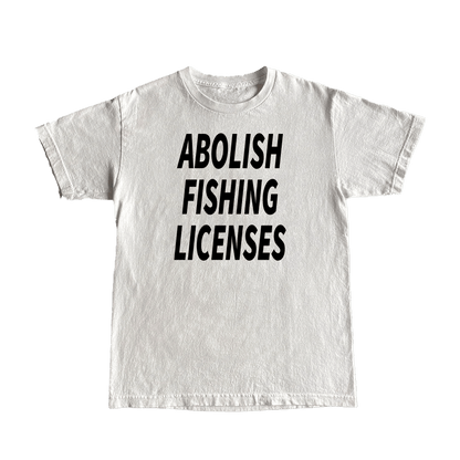 ABOLISH FISHING LICENSES